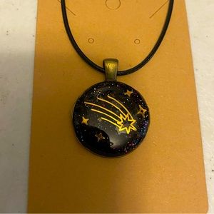 Galaxy Resin Necklace